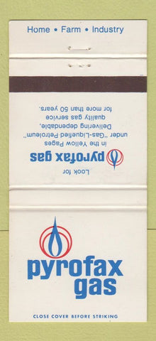 Matchbook Cover - Pyrofax Gas 30 Strike