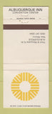 Matchbook Cover - Albuquerque Inn NM 30 Strike