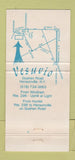 Matchbook Cover - Vesuvio Italian Restaurant Hensonville NY 30 Strike