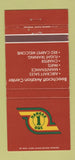 Matchbook Cover - Hangar One Beechwood Aviation Center Atlanta 30 Strike