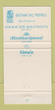 Matchbook Cover - Case De Pico Mexican Restaurant San Diego CA 30 Strike
