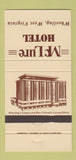 Matchbook Cover - McLure Hotel Wheeling WV 30 Strike