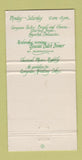 Matchbook Cover - Maison Gourmet Restaurant Atlanta GA 30 Strike