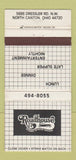 Matchbook Cover - Roadhouse Restaurant North Canton OH 30 Strike
