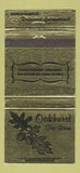 Matchbook Cover - Oakhurst Tea Room Somerset PA 30 Strike