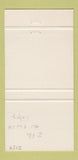 Matchbook Cover - Garden Dining Lounge Calgary AB 30 Strike
