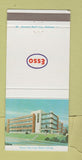 Matchbook Cover - Esso oil gas Humble Towson MD 30 Strike