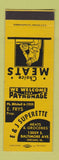 Matchbook Cover - E&J Superette Grocery Chicago IL SAMPLE