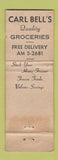 Matchbook Cover - Bell's Meat Company Wichita KS WORN