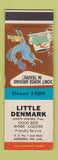 Matchbook Cover - Little Denmark Restaurant Aberdeen NC SAMPLE