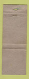 Matchbook Cover - Kimzey Cafe Truck Stop Hanna City IL TEAL WORN