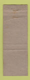 Matchbook Cover - Wishbone Coffee Bunn Capitol Grocery