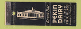 Matchbook Cover - Pekin Dairy IL Snack Bar WEAR