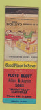 Matchbook Cover - Floyd Blount  Sons Ellisville IL WEAR