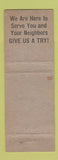 Matchbook Cover - Floyd Blount  Sons Ellisville IL WEAR