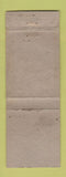 Matchbook Cover - Kimzey Cafe Truck Stop Hanna City IL TEAL WORN