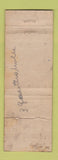 Matchbook Cover - Weaver Garage Equipment Peoria IL WORN