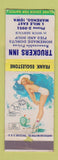 Matchbook Cover - Trucker's Inn Marengo IA pinup Marilyn Monore PAPER LOSS