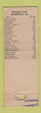 Matchbook Cover - Trucker's Inn Marengo IA pinup Marilyn Monore PAPER LOSS