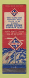Matchbook Cover - Skelly oil gas North Platte NE Detlefsen's