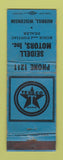 Matchbook Cover - Texaco oil gas Seidell Buick Pontiac Merrill WI WEAR
