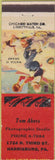 Matchbook Cover - Tom Akers Photo Studio Harrisburg PA