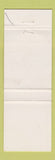 Matchbook Cover - Epicerie Miljours Val D'or QC