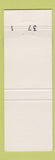 Matchbook Cover - Club Paradise Omaha NE NEON YELLOW