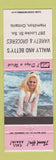 Matchbook Cover - Wally and Betty's Variety Store Grocery Hamilton ON pinup