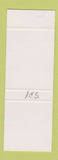 Matchbook Cover - Micmac Grocery Canada SAMPLE