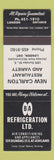 Matchbook Cover - New Carlton Restaurant London ON SAMPLE