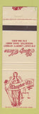 Matchbook Cover - Liberty House Wooster OH WEAR