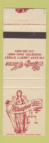 Matchbook Cover - Liberty House Wooster OH WEAR
