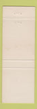 Matchbook Cover - Emerson Quik Stop Emerson IA Darnell Henderson NV oil gas