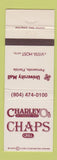 Matchbook Cover - Chaps Grill University Mall Pensacola FL