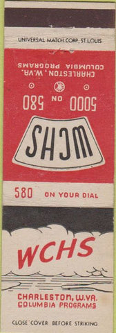 Matchbook Cover - WCHS Radio Charleston WV