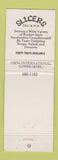 Matchbook Cover - Slicers Deli Pub Atlanta GA Omni Hotel WEAR