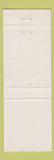 Matchbook Cover - Stemmerman's Restaurant Inn Wilmington NC
