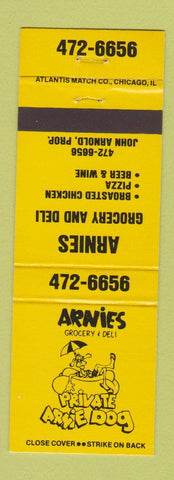 Matchbook Cover - Arnie's Grocery Deli