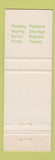 Matchbook Cover - Crane Bathroom Fixtures Toronto ON The John