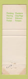 Matchbook Cover - Crane Bathroom fixtures Hillcrest Canada 1967