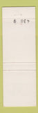 Matchbook Cover - Stapleton's Liquor gas Benzonia MI Castle North Motel