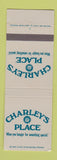 Matchbook Cover - Charley's Place Restaurant Jenkintown PA WEAR