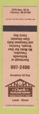 Matchbook Cover - Charl's Pancake Haven Florence OR