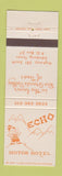 Matchbook Cover - Echo Motor Hotel Edinburg TX