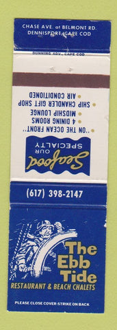 Matchbook Cover - Ebb Tide Restaurant Dennisport MA WEAR