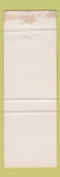 Matchbook Cover - Bridge St Welding Minto NB