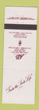 Matchbook Cover - Bay Suite Hotel Ottawa ON Victoria Park Suites