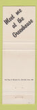 Matchbook Cover - Greenhouse Restaurant Condado Puerto Rico