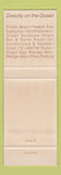 Matchbook Cover - Ocean Hacienda Fort Lauderdale FL